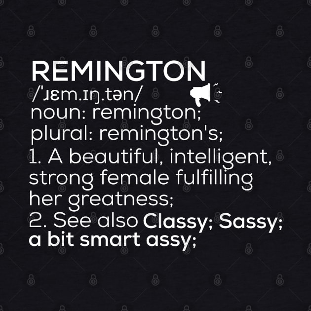 Remington Name Remington Definition Remington Female Name Remington Meaning by TeeLogic